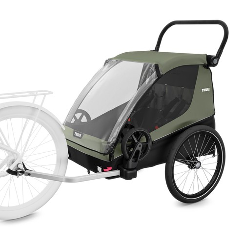 Thule courier rimorchio bici - thule,
