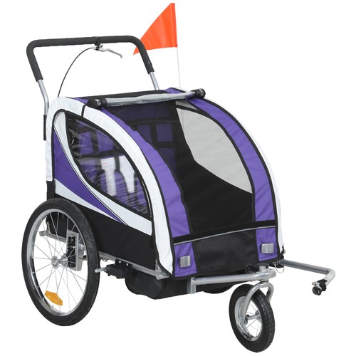 Homcom rimorchio per bici - homcom,